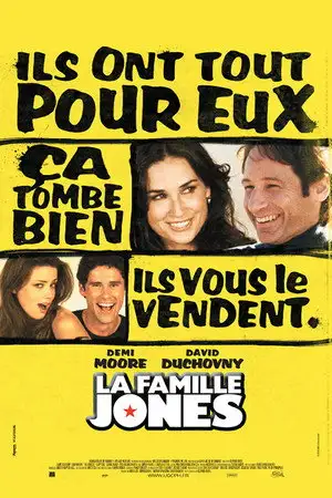 La Famille Jones - Ils ont tout pour eux. Ça tombe bien, ils vous le vendent. – affiche