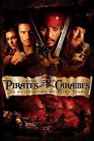Pirates des Caraïbes : La Malédiction du Black Pearl - Préparez‐vous à être soufflé hors de l’eau. – affiche
