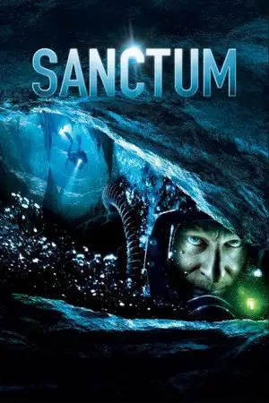 Sanctum - La seule issue est de descendre. – affiche