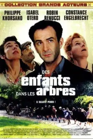 Des enfants dans les arbres – affiche
