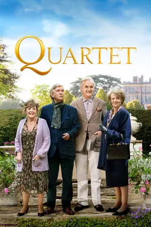 Quartet - Quatre amis à la recherche d'un peu d'harmonie – affiche