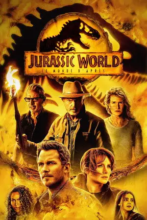 Jurassic World : Le Monde d’après - La vie ne peut être contenue. – affiche