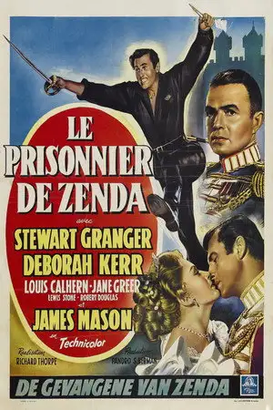 Le Prisonnier de Zenda – affiche