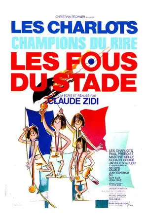 Les Fous du stade - Les Charlots champions du rire – affiche