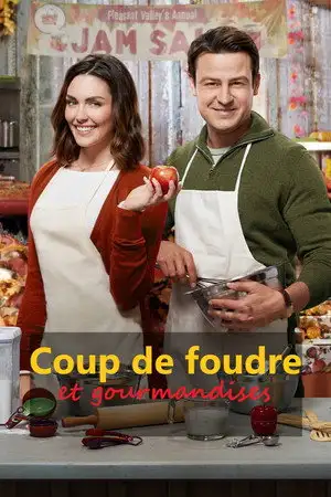 Coup de foudre et gourmandises – affiche