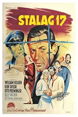 Stalag 17 - La bonne humeur, même aux pires moments, n'y perdait jamais ses droits ! – affiche