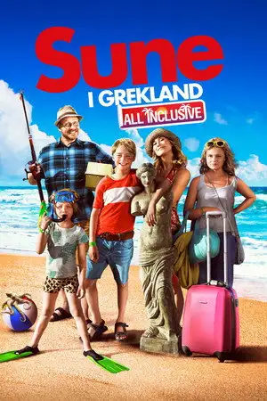 Sune i Grekland - all inclusive – affiche