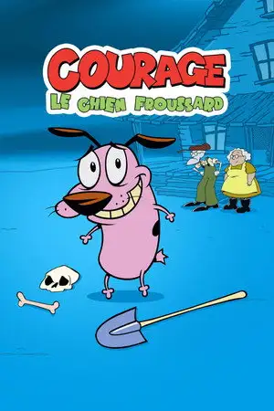 Courage, le chien froussard - Saison 1 - Courage et Grand Pied – affiche