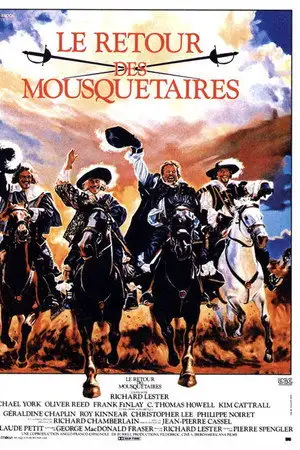 Le Retour des Mousquetaires – affiche