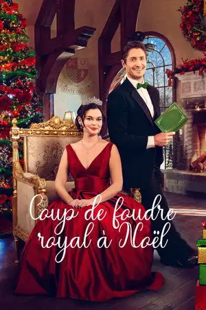 Coup de foudre royal à Noël – affiche