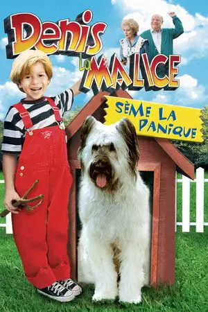 Denis la Malice sème la panique – affiche