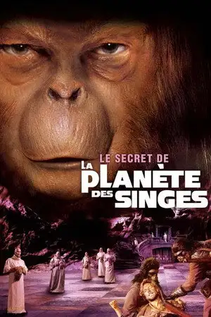 Le Secret de la planète des singes - Maintenant, la bataille finale de la civilisation entre l'homme et le singe est sur le point de commencer. – affiche