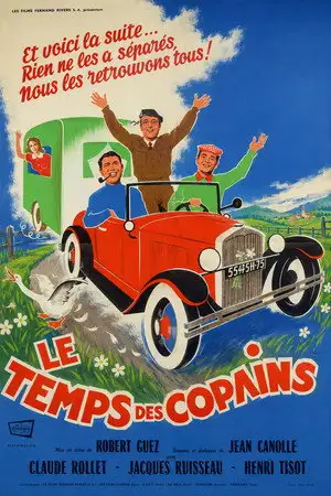 Le temps des copains – affiche