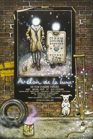 Au clair de la lune – affiche