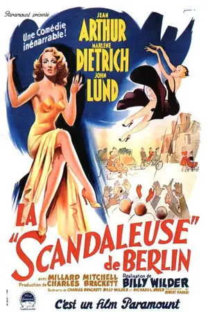 La Scandaleuse de Berlin – affiche